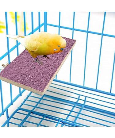 WANBAO Bird Perch Stand Grinding Paw Natural Wood Platform - Mixed Colors - Buy Online on GoSupps.com