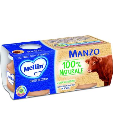 Mellin Natural Homogenized Meat Flavour Mix 24 x 80g Jars - Buy Online on GoSupps.com