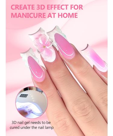  EBANKU EBANKU 3D Semi-Solid Nail Sculpting Gel - Chrome Finish Nail Art Gel Nail Art Sculpting Gel Anti-Fluid Formula No Wipe - Buy Online on GoSupps.com