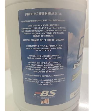 Buy Blue Dishwashing Liquid Gallon - Eco-Friendly High Foaming Fast Shipping Worldwide - Buy Online on GoSupps.com
