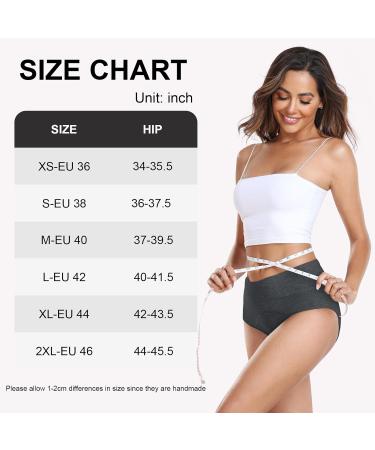 Buy Coskefy Period Underwear - Soft Menstruation Briefs for Girls & Women (Pack of 3) - Comfortable Gray briefs for Period Protection - Buy Online on GoSupps.com