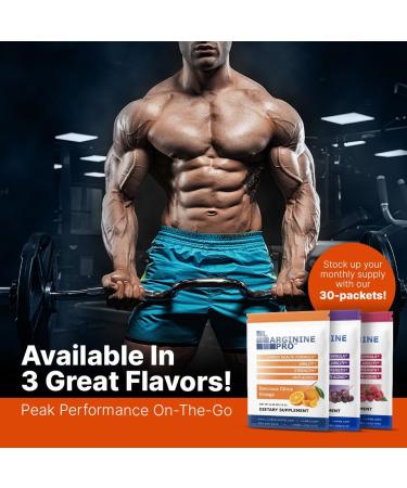 L-ARGININE PRO 2-Pack Orange and Raspberry & Great Tasting | Blood Flow | Pre-Workout Drink | Increased Energy | Vitamins C B6 B12 K & More - Buy Online on GoSupps.com