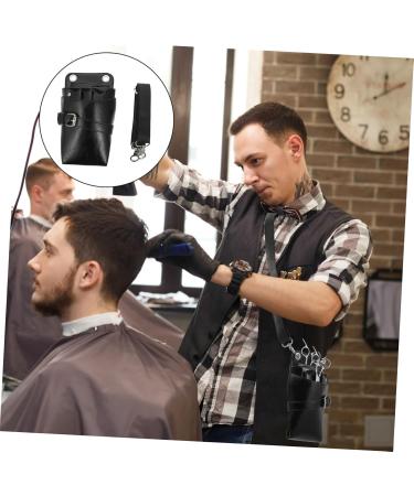 Beaupretty Scissors Storage Bag - Leather Scissor Holster for Hairdressing Tools | 3pcs Set - Durable & Stylish - 21x12x6cm Black - Buy Online on GoSupps.com