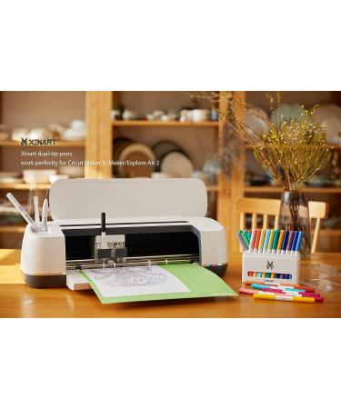 Xinart 36 Pack Dual Tip Pens for Cricut Maker 3 & Explore | Black Waterbased Ink | Ultimate Fine Point Pen Set for Cricut | Marker Pen Supplies Bundle - Buy Online on GoSupps.com