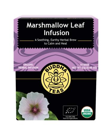 Marshmallow Tea - Organic Herbs - 18 Bleach Free Tea Bags