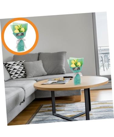 Zerodeko Soap Flower Gift Box Artificial Wedding Bouquet Wedding Flowers Birthday Soap Flower Rose Bouquet Floral Soap Memorial Gift Soap Rose Flower Bath Soap White Roses White 27x10cm - Buy Online on GoSupps.com