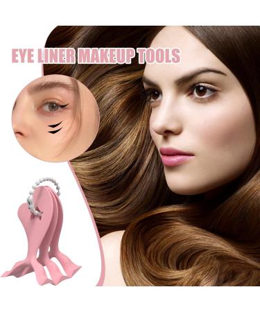 Eyeliner Stencils Wings Eyeliner Template 3 Piece Eye Makeup Stencil for Beginners Travel Eyeliner P - Buy Online on GoSupps.com