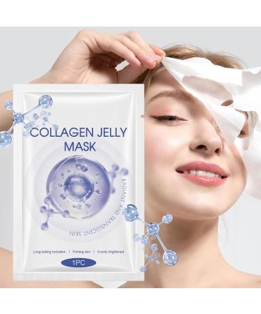 Peel-Off Face Gel Moisturizing Brightening Skincare Beauty - Night Gel for Dry Skin | For Beauty Hydration Women Girls Teens Daily Use Travel - Buy Online on GoSupps.com