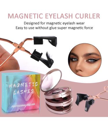 Magnetic Eyelashes Reusable Magnetic Lashes with 12 Pieces No Glue Waterproof & Easy to Wear Looking Natural 3D False Eyelashes Kit with Applicator (Pink) - Buy Online on GoSupps.com