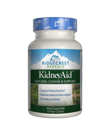 RidgeCrest Herbals Kidney Aid 60 Vegan Capsules