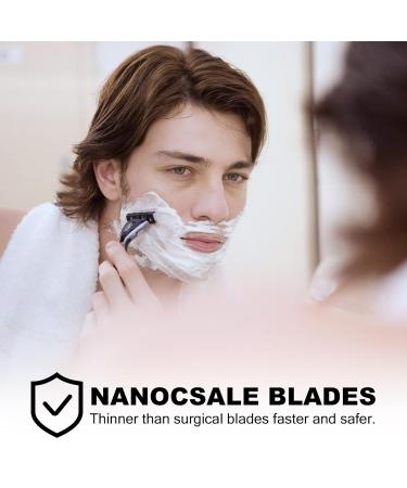 16 PCS Razor Blades for Manual Shaving | Perfect for Beard & Leg Hair | Premium Quality Blade Set - Buy Online on GoSupps.com