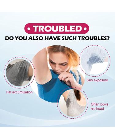 Ultra-Thin Waterproof Underarm Sweat Pads - 24 Breathable Armpit Patches for All Fabrics - Buy Online on GoSupps.com