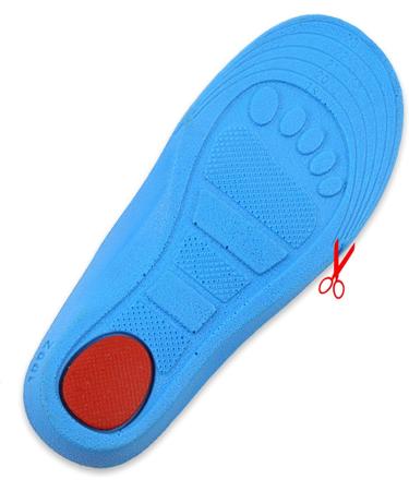 Kids Orthotic Insoles Kids Flat Feet Inserts for Moderate Arch Support  Comfort and Soft Cushion (17.9 cm / Toddler 8.5-11) - Buy Online on GoSupps.com
