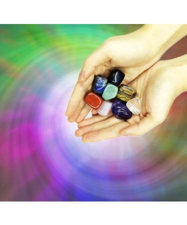 Mina Heal 8-pcs Healing Crystals Set for Meditation and Relaxation - Chakra Stones for Spiritual Gifts and Decor - Buy Online on GoSupps.com