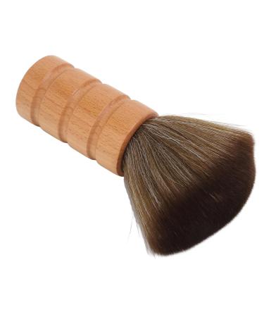 Durable Shaving Brush with Wooden Handle & Soft Nylon Hair | Non-Irritating Versatile Grooming Tool for Sensitive Skin - Buy Online on GoSupps.com