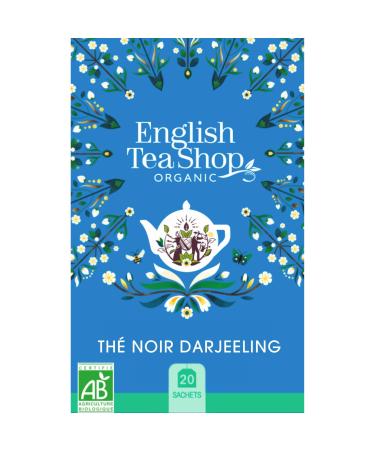 English Tea Shop - Th noir Darjeeling bio r colt au pied de l Himalaya - Bo te de 20 sachets