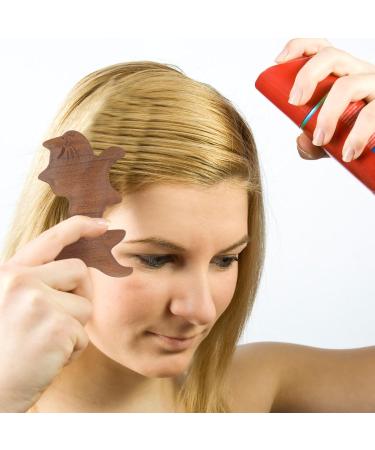 Buy PATKAW Wooden Cat Shape Scalp Massage Comb | Wide Tooth Hair Tool for Women Men & Kids - Best for Relaxation & Hair Care - Buy Online on GoSupps.com