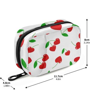 Cherry Hearts Valentine s Day Pill Organizer - 7 Day Travel Case for Vitamins & Supplements - Buy Online on GoSupps.com