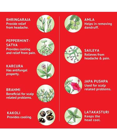 Emami Himani Navratna Ayurvedic Herbal Hair Oil 500ml - Best Cooling Formula for Healthy Hair - Buy Online on GoSupps.com