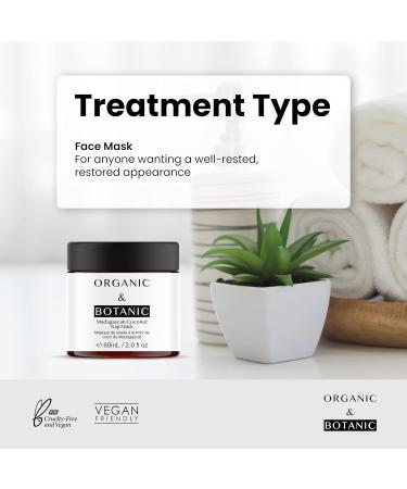 Buy Organic & Botanic Madagascan Coconut Nap Facial Mask - 2.02 Fl Oz | International Shipping Available - Buy Online on GoSupps.com