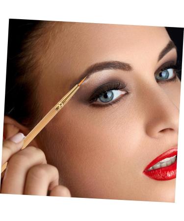 Beavorty 3 Pcs eyeliner sharpener eyeliner pen eyeliner brush Bamboo Brush Straight Bent Angled Brush mediumx3pcs As Shownx3pcs - Buy Online on GoSupps.com