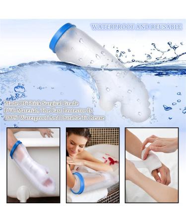 Waterproof Shower Arm Cast Cover - Adult Swimming Arm Protection - Buy Online on GoSupps.com