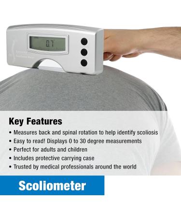 STMKB Electronic Scoliosis Measuring Line | Accurate Spine Evaluation & Rehabilitation Tool for International Shipping - Buy Online on GoSupps.com