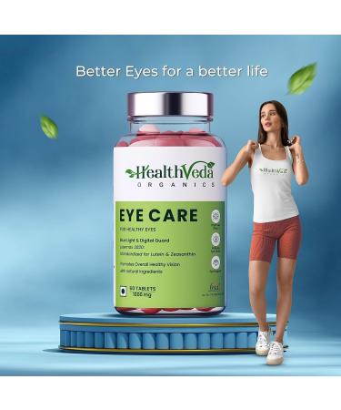 Generic Organics Plant Based Eye Care with Lutemax 2020 I 60 Veg Tablets I Protects from Blue Light & Improves Vision I for Both for Men & Women - Buy Online on GoSupps.com