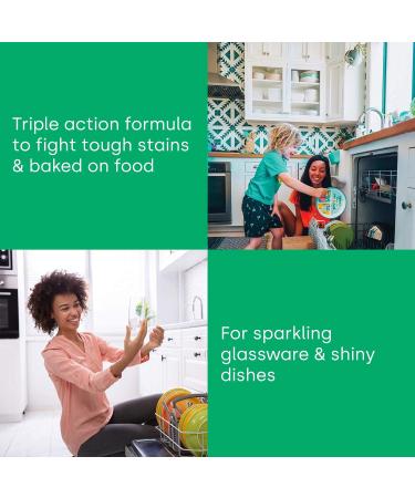 Dropps Lemon Dishwasher Detergent Pods - 32 Count | Sparkling Clean Dishes | Removes Baked-On Food | Natural Ingredients | Low Waste Packaging - Buy Online on GoSupps.com