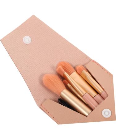 minkissy Makeup Tool 4 Sets Travel Makeup Cosmetology Kit Supple Makeup Brush Powder Applicator Mini Brush Makeup Brush for Women Portable Brush Lip Brush Wooden Handle Wood Cosmetics Miss - Buy Online on GoSupps.com