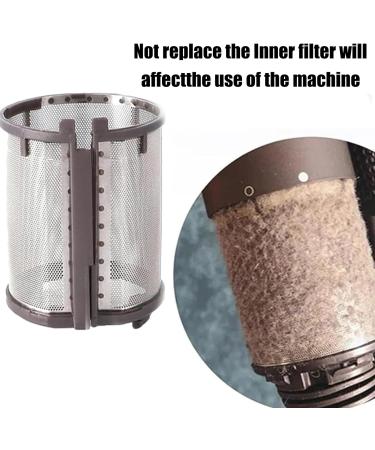 Inner Filter + Outer Filter Cage for Dyson Supersonic HD01 HD03 HD08 Hair Dryer Attachment with Cleaning Brush and Screwdriver - Buy Online on GoSupps.com
