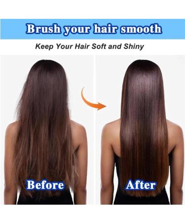 Self-Cleaning Anti-Static Massage Comb One-Pull Clean Massage Comb Massage Comb for Hair Scalable Rotate Lifting Self Cleaning Hairbrush Hair Styling Tools for Women (Color : 2pcs-B) - Buy Online on GoSupps.com