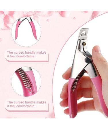 Nail Clipper Set Professional Nail Clippers Straight Edge Nail Tips Fake Nail Cutter Manicure Cutter Guillotine Cut False Nails Portable - Buy Online on GoSupps.com