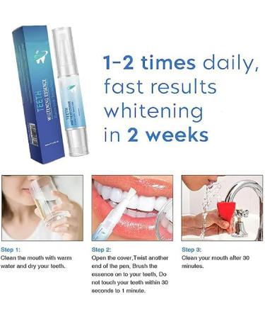 Frosty Neptune Teeth Whitening Kit - Fast & Effective Gel & Pen for Stain Removal | Easy to Use (3 PCs) | International Shipping - Buy Online on GoSupps.com