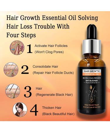 Trendyfave Hair Growth Oil Natural Herbal Hair Oils Ginger Hair Growth Serum and Enhancer Nourishing Scalp Hair Care Repair Dry & Restless Hair Serum Hair Thickening Oil for Thinning Balding Hair - Buy Online on GoSupps.com