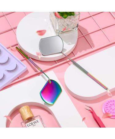 4-Piece Stainless Steel Eyelash Extension Mirror Set - Perfect Lash Tools for Professionals - Buy Online on GoSupps.com
