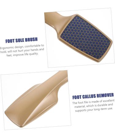 Ipetboom Sole File Nursing Foot Care File Foot Care Dead Skin Remover Glass Scraper Foot Sole Dead Skin File Pedicure Foot Foot File Remover Heel Plastic Foot Rub Feet - Buy Online on GoSupps.com