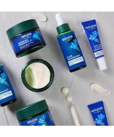 WELEDA - BLUE GENTIAN FACE KIT: DAY CREAM + ELIXIR - Redensifying anti-aging treatment from 50 years old - Mature skin - NATRUE* - Vegan*** - 40+30ml - Buy Online on GoSupps.com