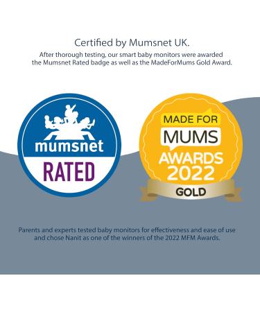 Nanit Pro Baby Monitoring System Bundle | 1080p Over The Cot Camera | Travel Multi-Stand & Breathing Wear Band | Night Vision Pro Camera - Tracks Newborn Sleep & Breathing | Sensor-Free - Buy Online on GoSupps.com