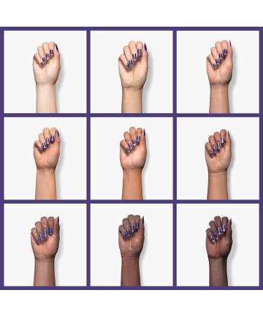 28g/Box Purple Dipping Powder - No Lamp Cure, Gel-Like Nails, Natural Dry - Nail Salon Quality - HJ-ND064B-No.56 - Buy Online on GoSupps.com