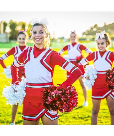 Sibba Big Large White Bows 2 PCS 8 Inch | Alligator Hair Barrettes Clips for Girls & Women - Buy Online on GoSupps.com