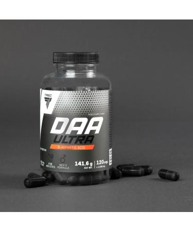  Trec Nutrition Trec Nutrition DAA Ultra Testosterone Booster Supplement for Muscle Building Increases Testosterone Levels Bodybuilding 120 Capsules - Buy Online on GoSupps.com