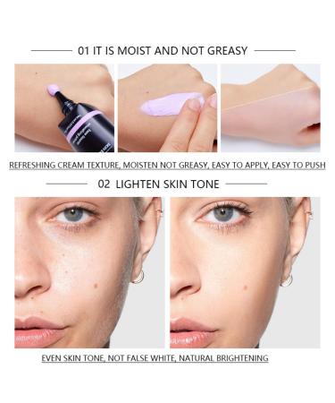 MAEPEOR Moisturizing Face Primer - Long Lasting Matte Formula for Uneven Skin Tones 4 Colors Available - Brightening & Hydrating Makeup Base - Buy Online on GoSupps.com