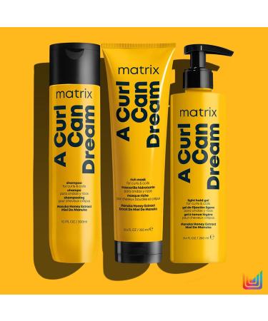 Matrix Oil for Curly and Wavy Hair Defined Shape for Detangled and Luminous Hair Enriched with Vitamin E and Sunflower Oil Light Texture A Curl Can Dream 150 ml - Buy Online on GoSupps.com
