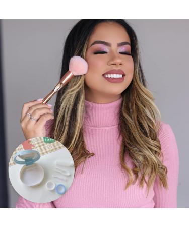 Dulspue Contact Lens Container Set - 2 Pcs with Mirror Tweezers Suction Cup & Solution Bottle for Home & Travel - Buy Online on GoSupps.com