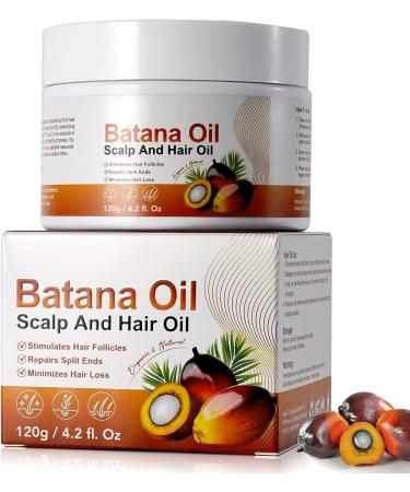 Original Organic Honduras Batana Oil Butter Cream 100% Pure Natural Raw Batana Oil 120g for Hair Growth and Nourishment (120g) - Buy Online on GoSupps.com