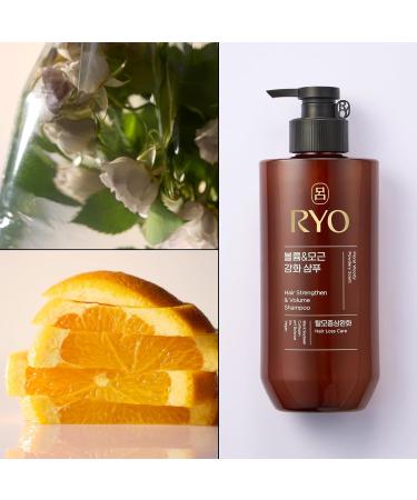 RYO Hair Strengthen & Volume Shampoo with Korean Ginseng & Caffeine - Volumizing and Revitalizing for Fine Hair, Hair Loss Care, Strengthening hair roots, 16.2 Fl Oz. - Buy Online on GoSupps.com