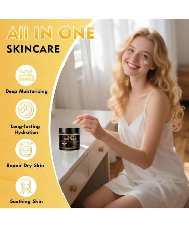 2PCS Organic Beef Tallow for Skin Grass Fed Tallow and Honey Balm for Face Tallow Face Moisturizer with Raw Honey Natural Soothing Moisturizing Cream for Dry Sensitive Skin(Citrus) 2PC-Citrus - Buy Online on GoSupps.com