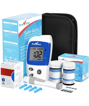 Buy Blood Sugar Measuring Device Set 50 Test Strips & Lanz Stechhilfe | Simple Home Diabetes Test | Fast International Shipping - Buy Online on GoSupps.com