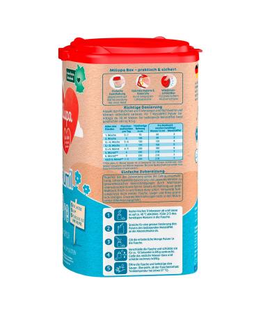 Milupa Milumil Pre-Initial Baby Milk Powder - 800g | Essential Nutrients No Palm Oil - Ideal from Birth | International Shipping - Buy Online on GoSupps.com